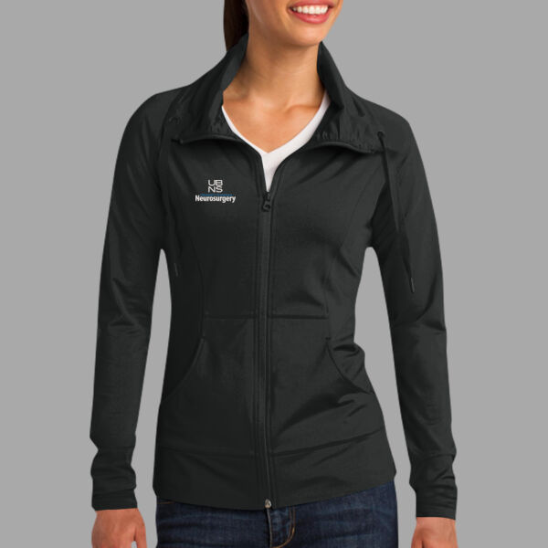 UBNS - Ladies Sport Wick ® Stretch Full Zip Jacket Thumbnail