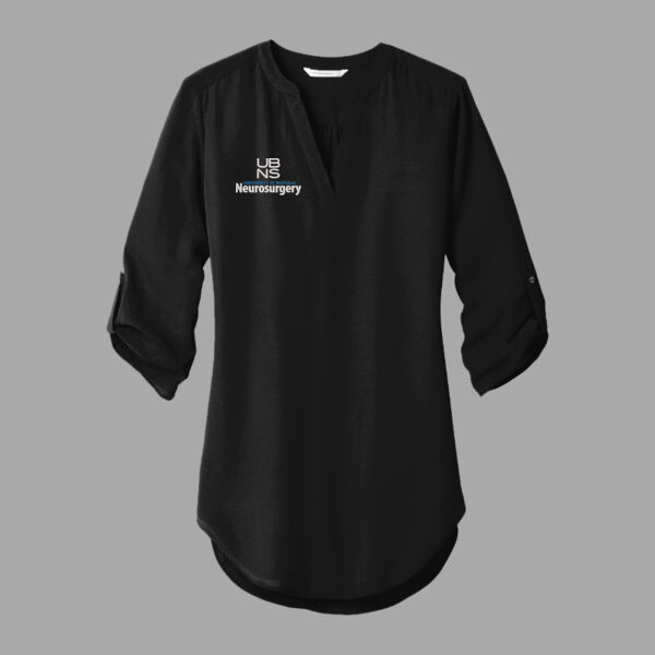 UBNS - Ladies 3/4 Sleeve Tunic Blouse Thumbnail