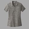 ® Ladies PosiCharge ® Electric Heather Polo Thumbnail
