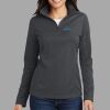 Ladies Pinpoint Mesh 1/2 Zip Thumbnail